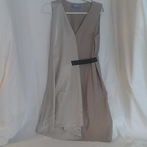 NWOT Simply Vera Silk Two Tone Dress
